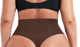 Stringi modelujące Comfort z fiszbinami BROWN