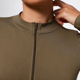 Body modelujące z suwakiem DARK GREEN