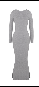 Sukienka modelująca Lucia grey