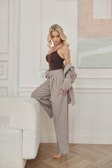 body w kolorze brązowym