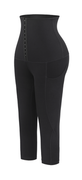 Leginsy gorsetowe Capri na haftki