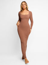 Sukienka modelująca Lucia beige