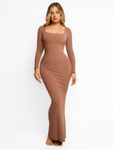 Sukienka modelująca Lucia beige