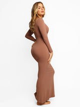 Sukienka modelująca Lucia beige
