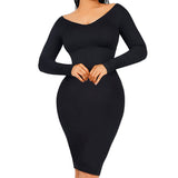 sukienka modelująca nero