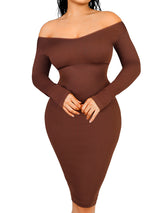 sukienka modelująca nero posiada delikatnyw dotyu marteriał