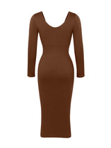 sukienka modelująca nero mocno modelują brzuch, uda i pośladki