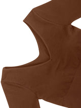 Sukienka modelująca Nero BROWN