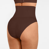 Majtki wyszczuplające Comfortline long Brown