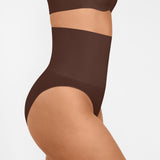 Majtki wyszczuplające Comfortline long Brown