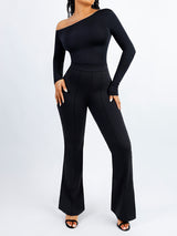 Spodnie modelujące z wysokim stanem