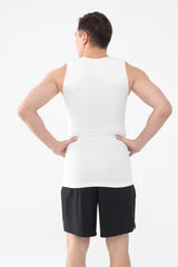 Top modelujący męski white