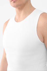 Top modelujący męski white