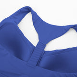 Sportowy biustonosz modelujący blue