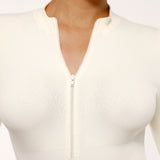 Body modelujące z suwakiem cream