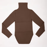 Soft shape modelujące body z golfem brąz