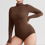 Soft shape modelujące body z golfem brąz