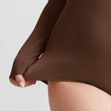 Soft shape modelujące body z golfem brąz