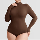 Soft shape modelujące body z golfem brąz