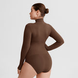 Soft shape modelujące body z golfem brąz