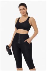 Leginsy gorsetowe Capri na haftki