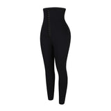 Leginsy z modelujące z wysokim stanem na haftki