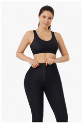 Leginsy gorsetowe Capri na haftki