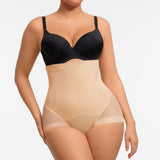 Majtki gorsetowe beige