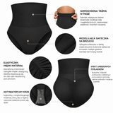 Majtki modelujące soft POWER black