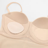 Body wyszczuplające Perfecto Push-up BEIGE