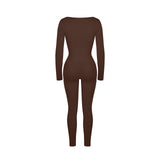 Kombinezon modelujący SLIMLINE Brown