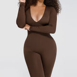 Kombinezon modelujący SLIMLINE Brown