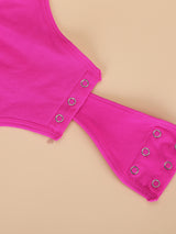 Body modelujące posiada dwu stopniowe zapięcie, czyli regulację długości