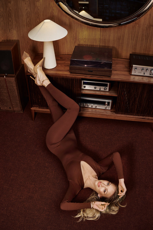 Kombinezon modelujący SLIMLINE Brown