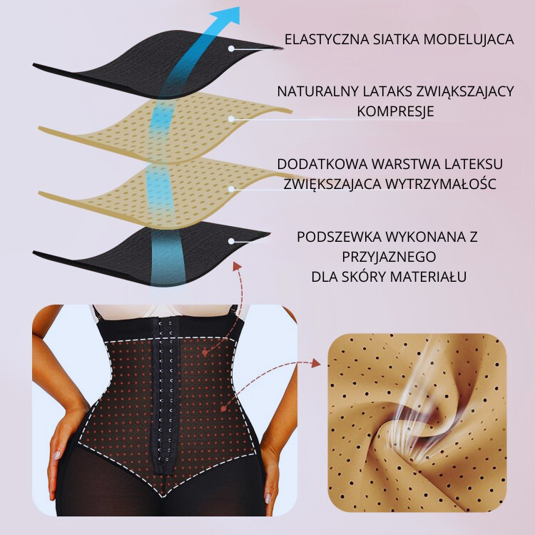 Kombinezon wyszczuplający LONG