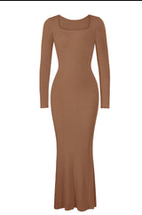 Sukienka modelująca Lucia beige