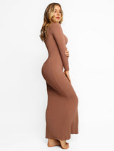 Sukienka modelująca Lucia beige