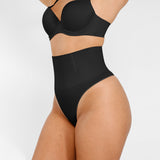 Stringi modelujące Comfort Black z fiszbinami