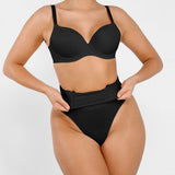 Stringi modelujące Comfort Black z fiszbinami