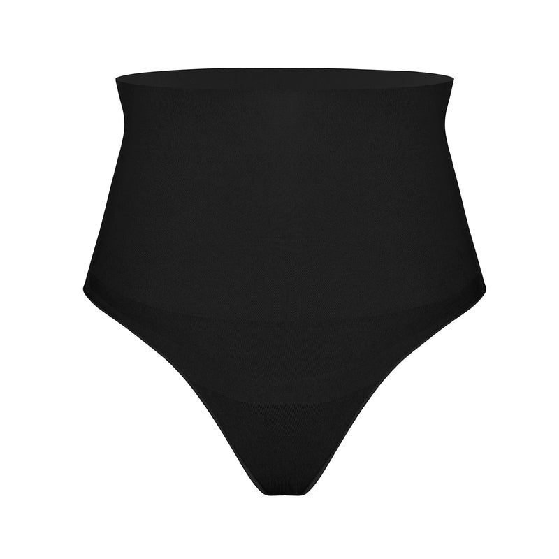 Stringi modelujące Comfort Black z fiszbinami