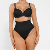 Stringi modelujące Comfort Black z fiszbinami