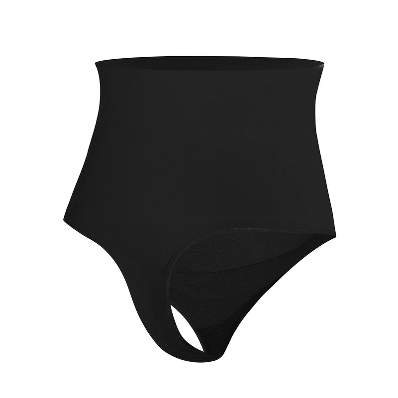 Stringi modelujące Comfort Black z fiszbinami