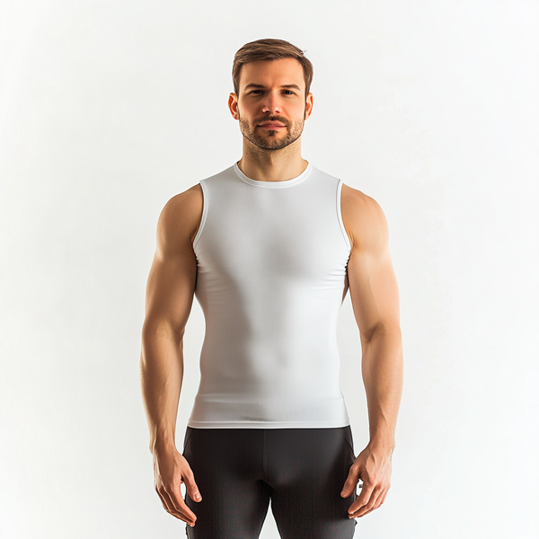 Top modelujący męski  white