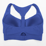 Sportowy biustonosz modelujący blue