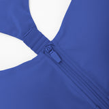 Sportowy biustonosz modelujący blue
