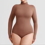 Soft shape modelujące body z golfem beż