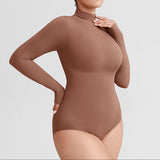 Soft shape modelujące body z golfem beż
