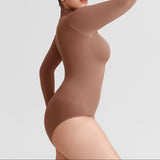 Soft shape modelujące body z golfem beż