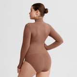 Soft shape modelujące body z golfem beż
