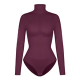 Soft shape modelujące body z golfem burgund